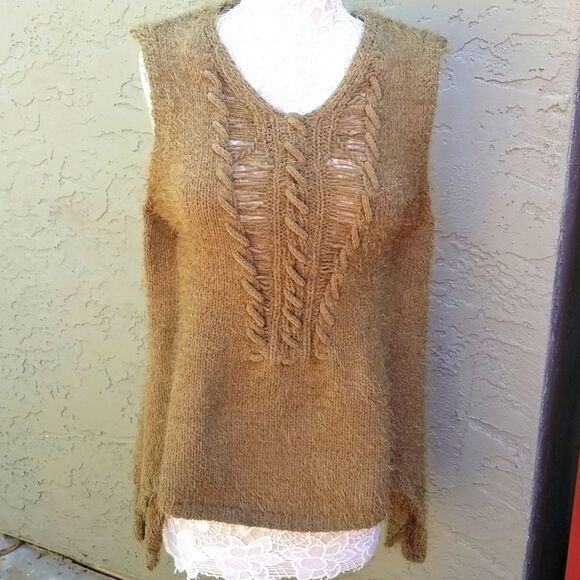 POL Sleeveless Sweater  - Picture 1 of 9